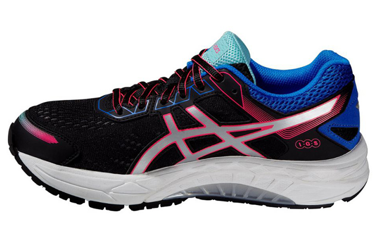 Asics Gel fortitude 7 Low top Running Shoes Women's Black Blue