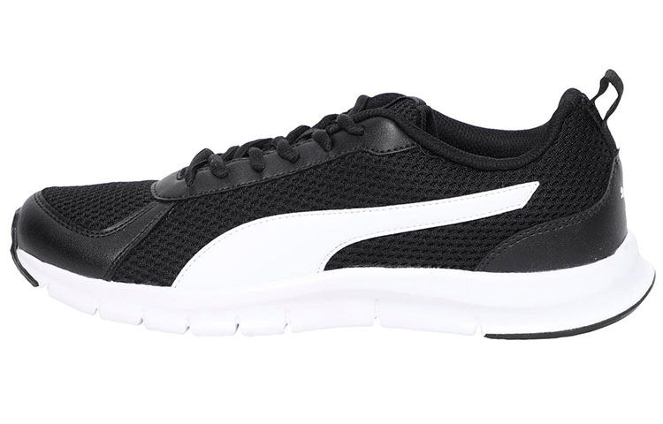 PUMA Flexracer Running Shoes Men's Low Top Black/White