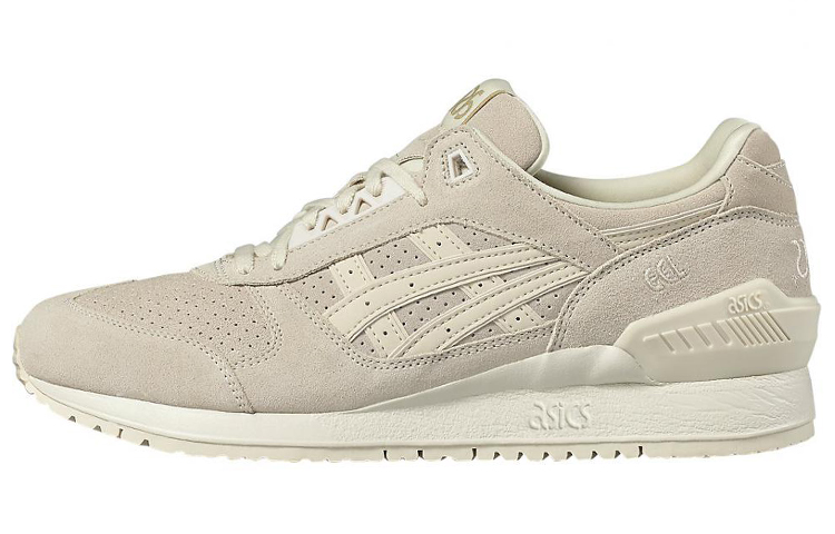 Asics Gel Respector Breathable Low top Running Shoes Unisex Light Gray