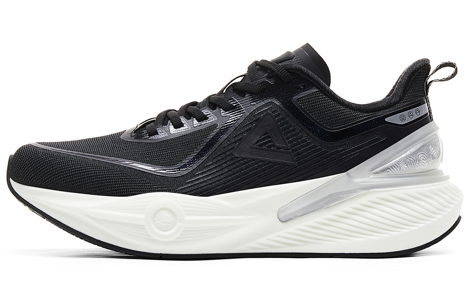 PEAK Taichi 7.0 PRO Cushioning Slip Resistant Abrasion Resistant Low top Training Running Shoes Women’s Black White