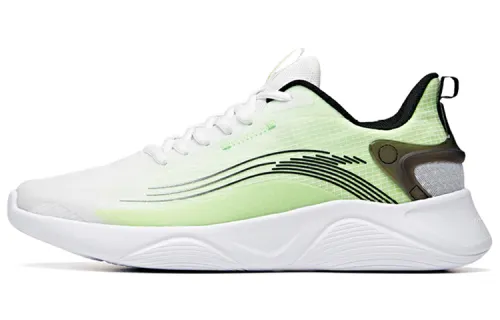 Anta Running Collection Rei Cloud Breathable And Wear resistant Low top Running Shoes Men's Neon Green