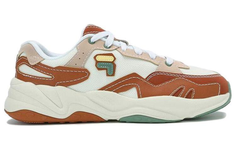 FILA FUSION Flash Textile, Synthetic Leather Low top Running Shoes Men’s Beige Brown