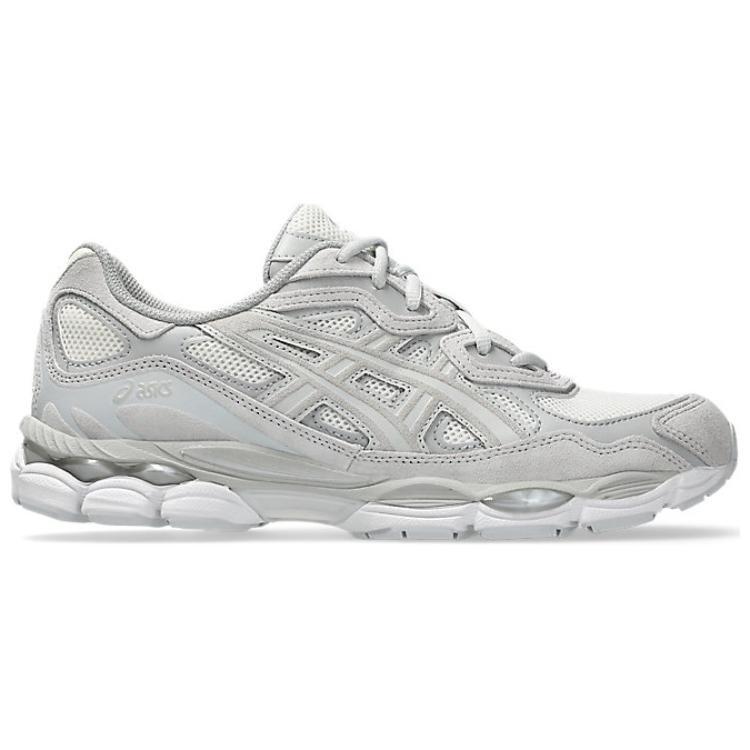 Asics GEL NYC Low top Casual Running Shoes Unisex Gray White