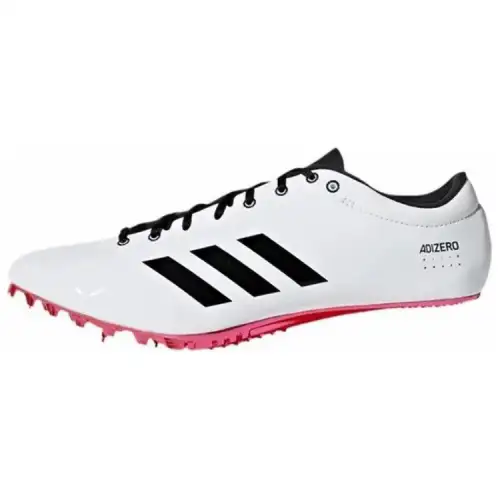 Adidas Adizero Prime Slip Resistant Abrasion Resistant Low top Running Shoes Men's White
