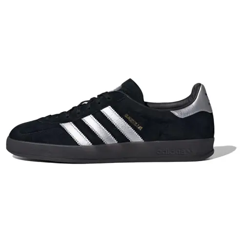 Adidas Gazelle Indoor 'Black Matte Silver'