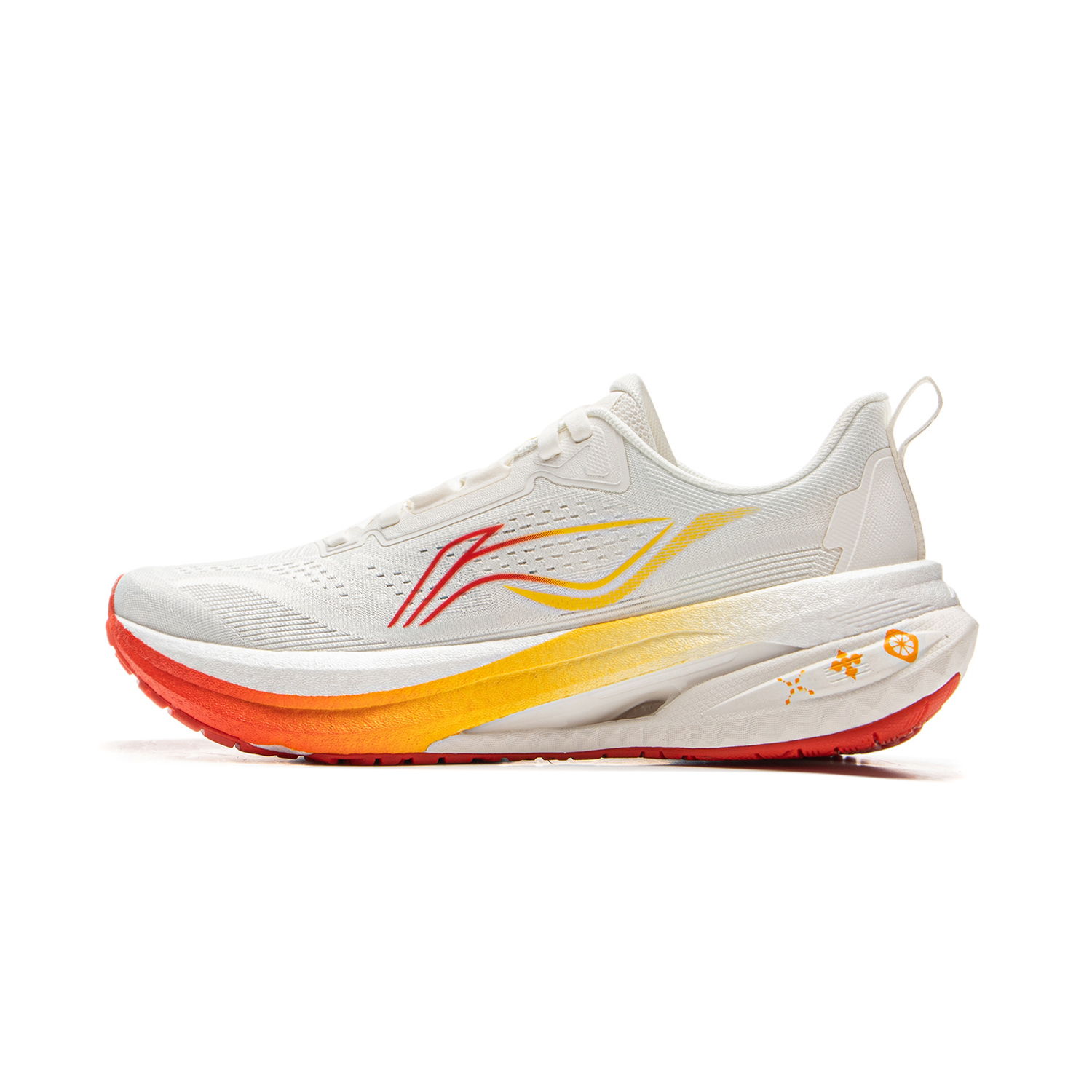Li Ning 5S 5.0 Fabric Low top Casual Sprint Running Shoes Women’s Mist White