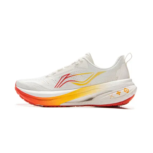 Li Ning 5S 5.0 Fabric Low top Casual Sprint Running Shoes Women's Mist White