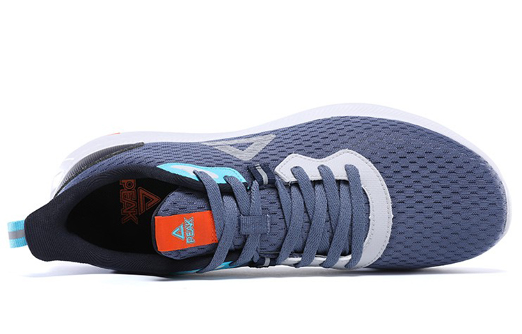 PEAK Casual Slip Resistant, Abrasion Resistant, Breathable Low top Running Shoes Men’s Indigo Purple