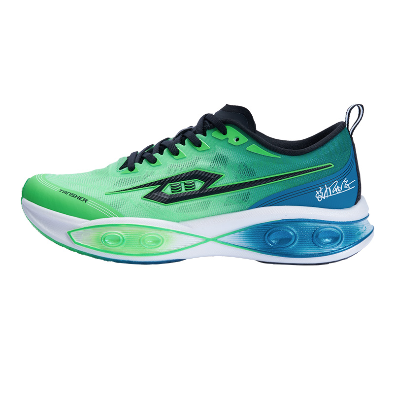 TANSHEZHE ZhuiFeng Running Shoes Unisex Low Top Snow Teal