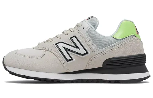 574 Wmns New Balance 'Raw Silk Bleached Lime Glow' Women's