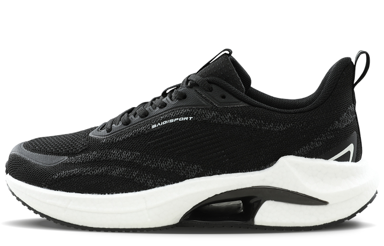 SAIQI Low top Supercritical Running Shoes Men’s Versatile Black