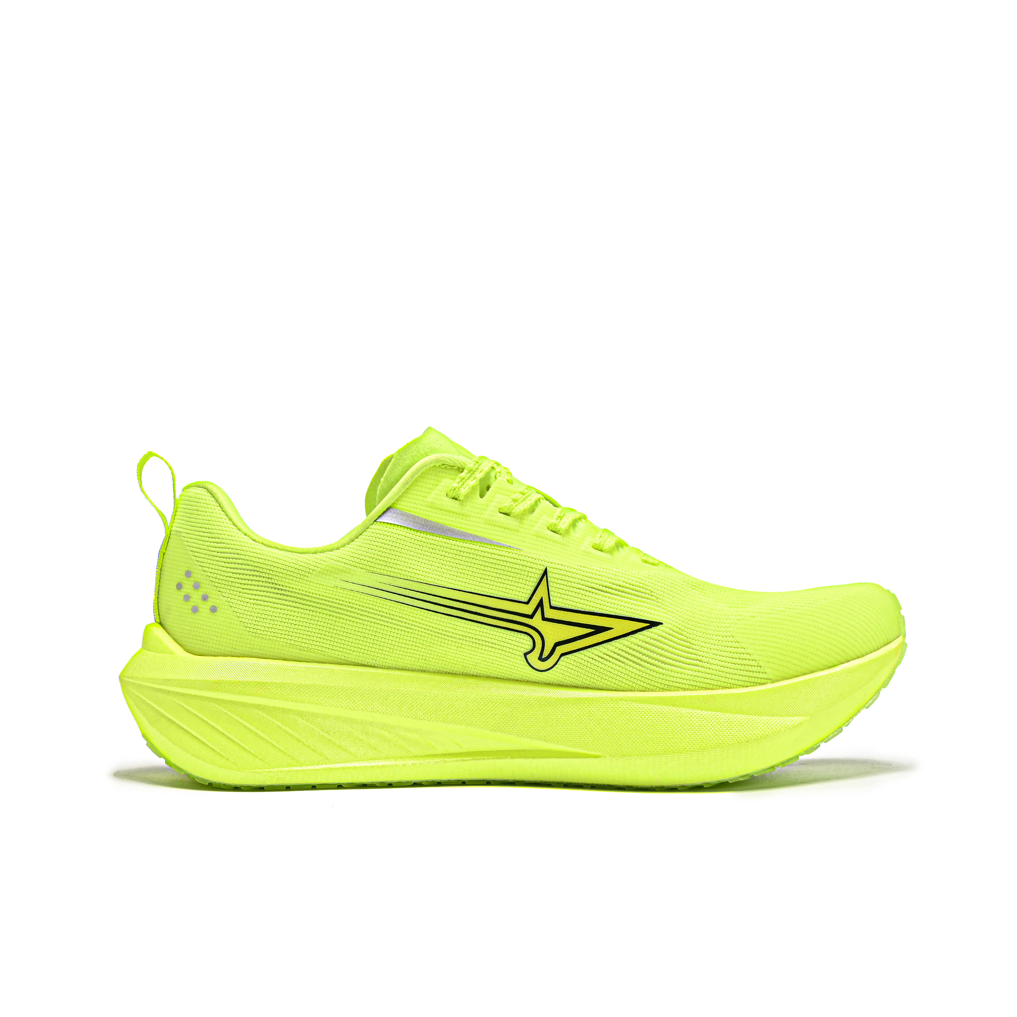 LEBUZHE Low top Running Shoes Men’s Neon Green