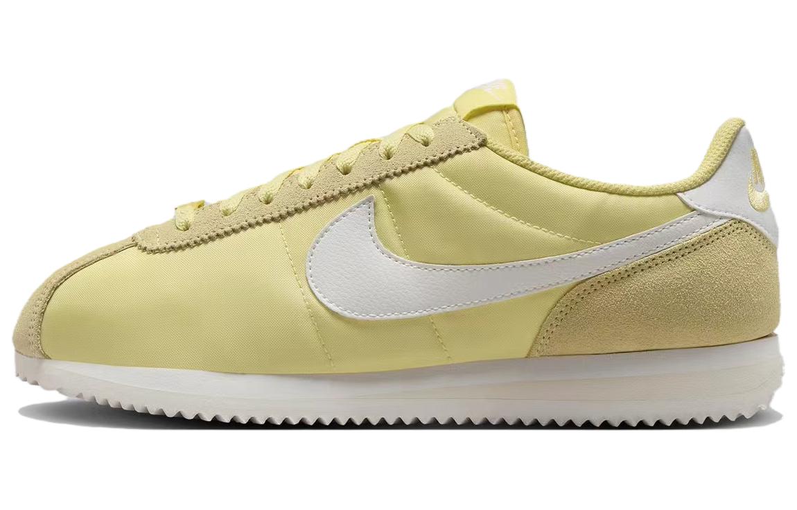 Nike Cortez Txt Soft Yellow Coconut Milk Sail Women's