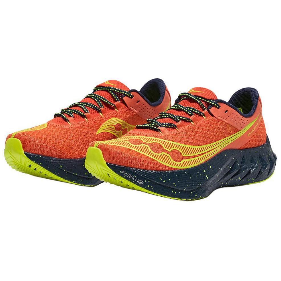Saucony Endorphin Pro Peng 4 Breathable Coverage Rebound Low top Running Shoes Unisex Orange