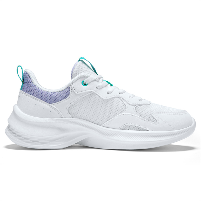 361° Low top Sprint Running Shoes Women’s Feather White Chalk Purple