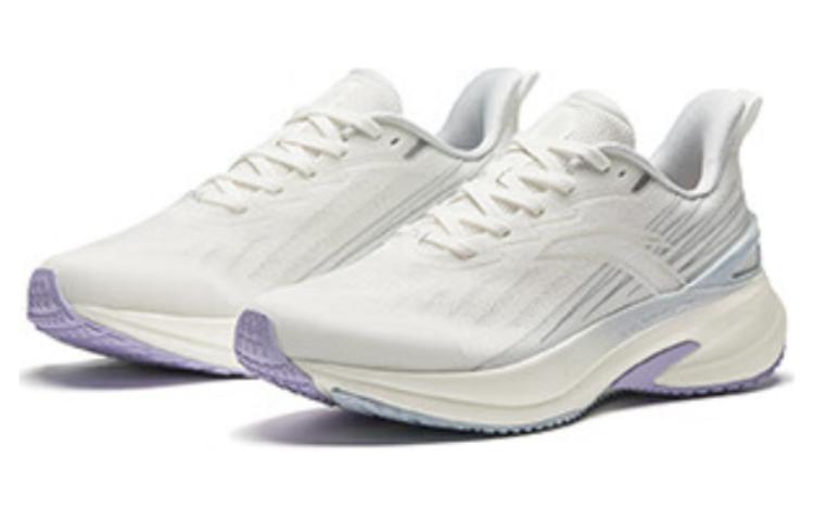Anta Cushioning, Wear Resistant Low top Training Running Shoes Women’s White Purple