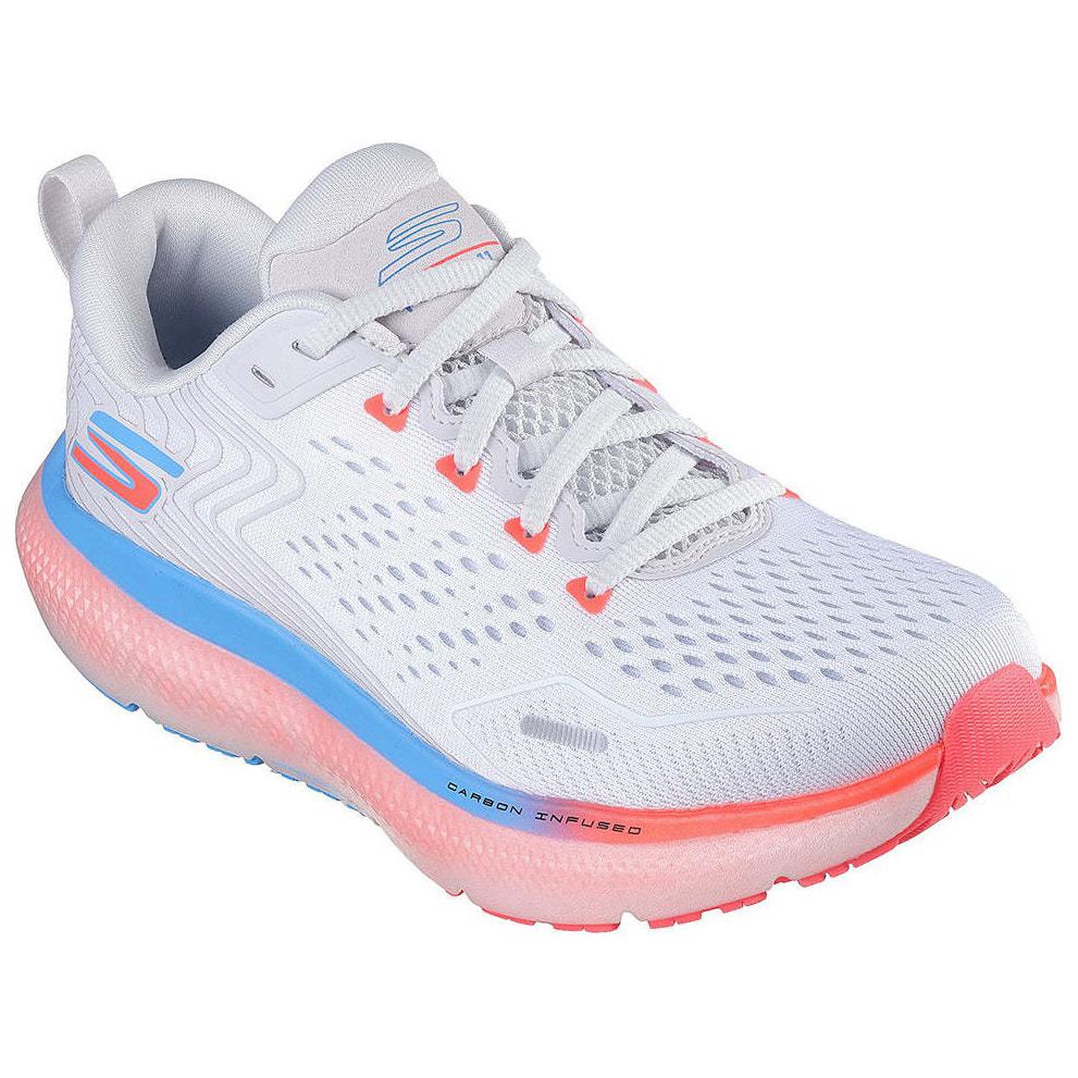Skechers GO Run Ride 11 Abrasion Resistant Breathable Support Low top Running Shoes Women’s White