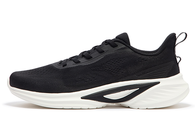 361° Cushioning Slip Resistant Abrasion Resistant Low top Running Shoes Men’s Black White