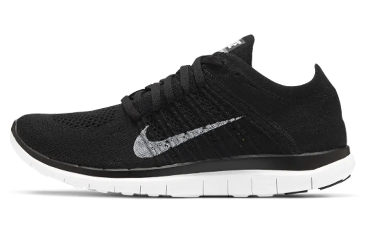 Nike Free 4.0 Flyknit Black White 2020 Women's