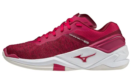 Mizuno Wave Stealth Neo Running Shoes Women's Low Top Red