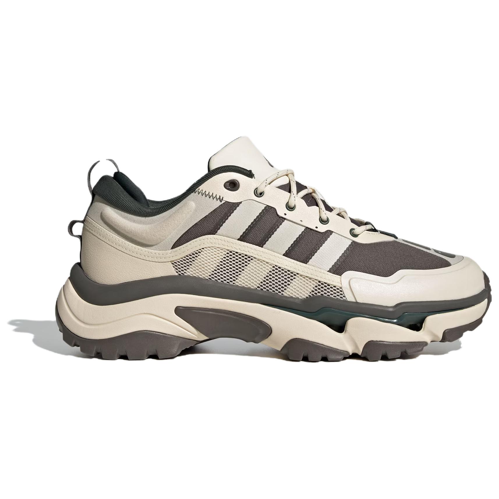 Adidas Slip Resistant Abrasion Resistant Low top Running Shoes Unisex Beige