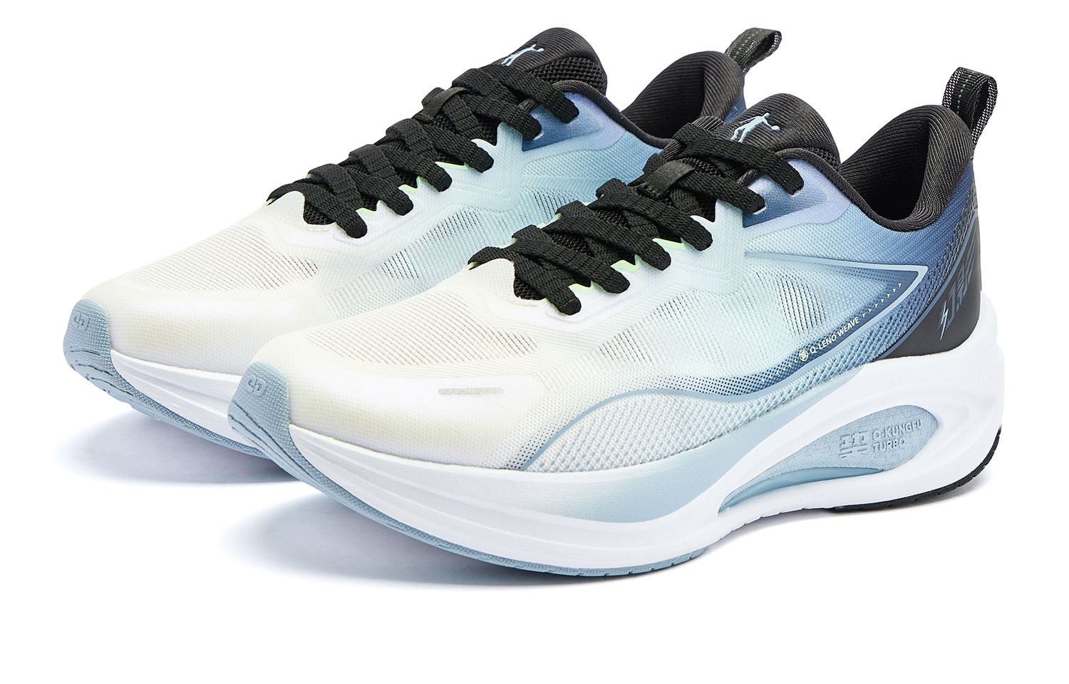 QIAODAN Phantom CITY Mesh Cushioning Slip Resistant Abrasion Resistant Support Rebound Low top Q KUNGFU TURBO