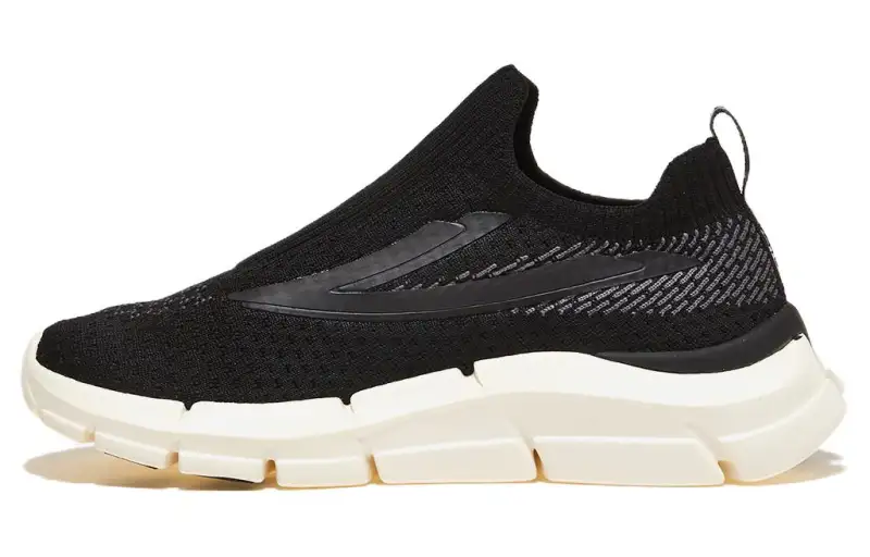 FILA Cushioning Low top Running Shoes Unisex Black White