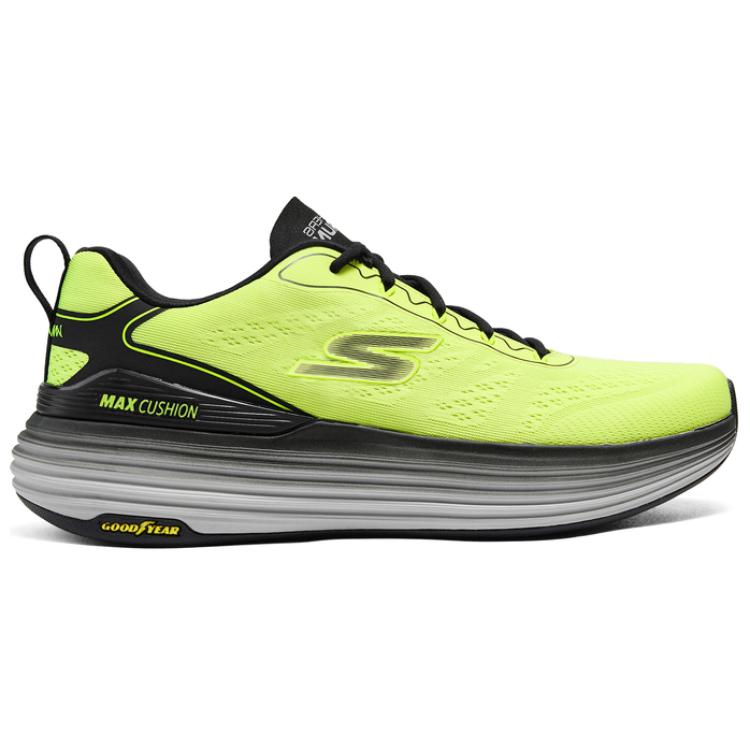 Skechers Abrasion Resistant Low top Casual Running Shoes Men’s Yellow Black