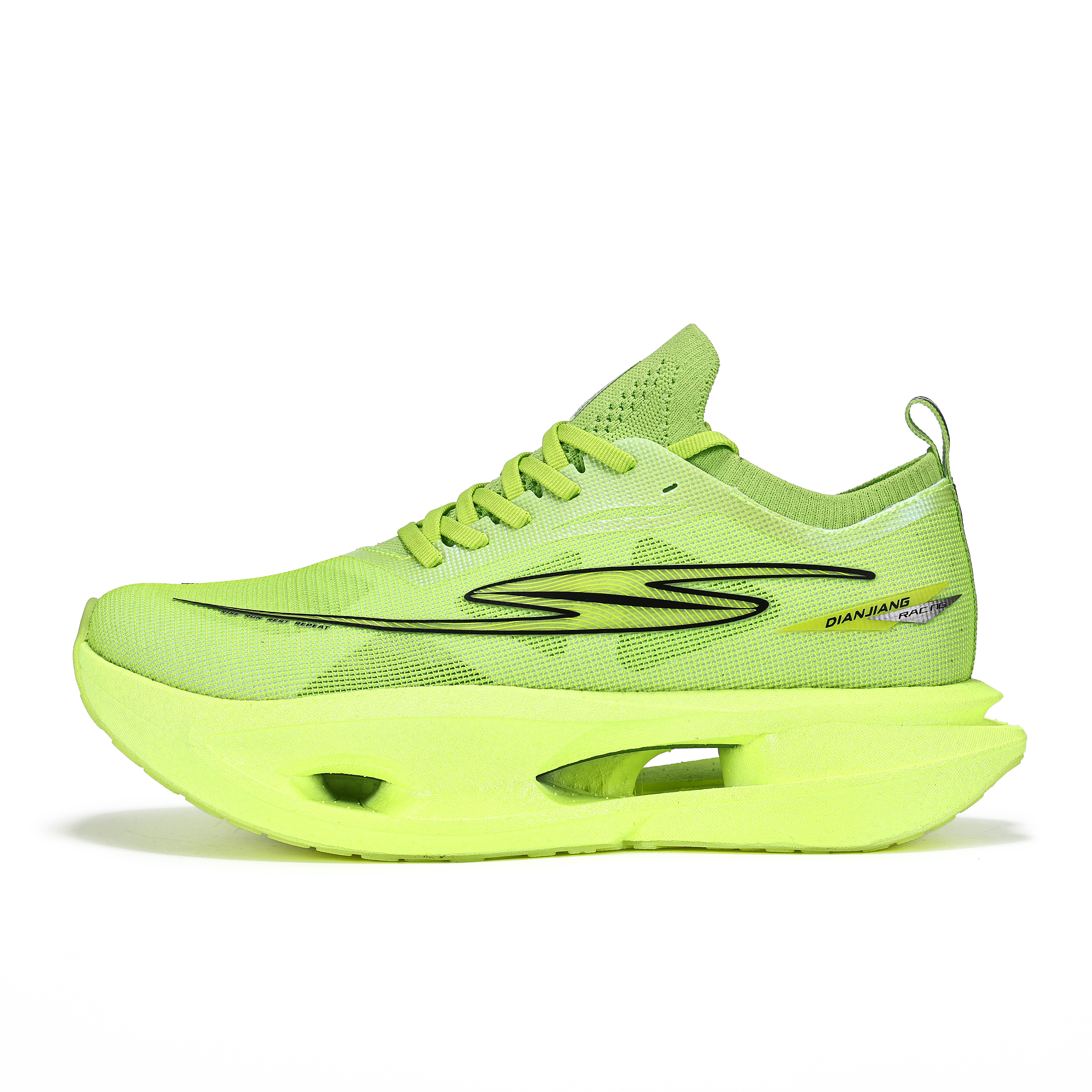 DIANJIANG Cushioning Abrasion Resistant Breathable Low top Physical Fitness Test & Exam Racing Training Running Shoes