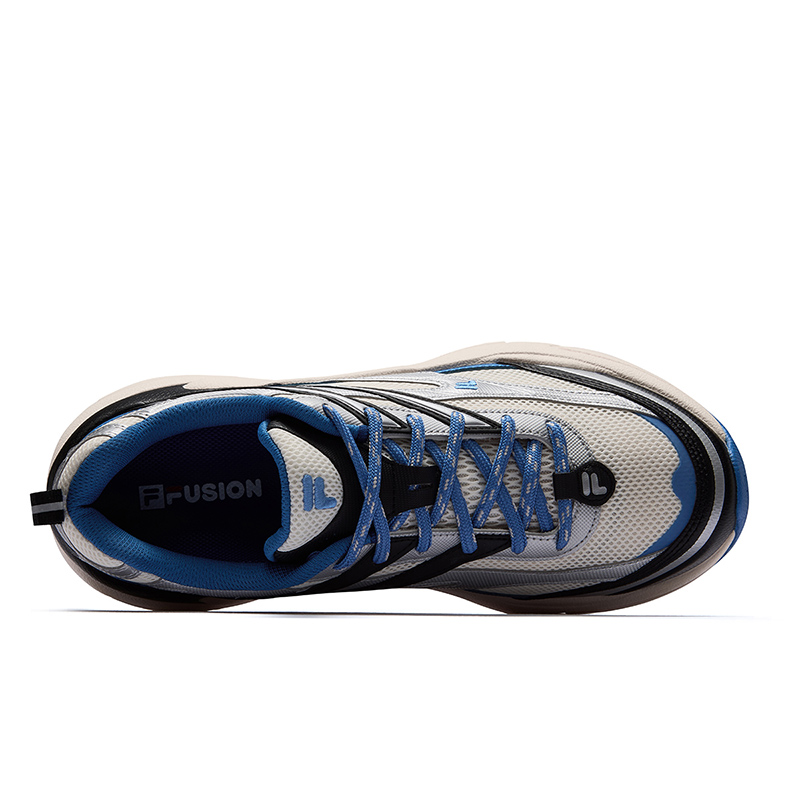 FILA FUSION LIGHT Trail Shoes Low top Casual Running Shoes Men’s Beige Blue