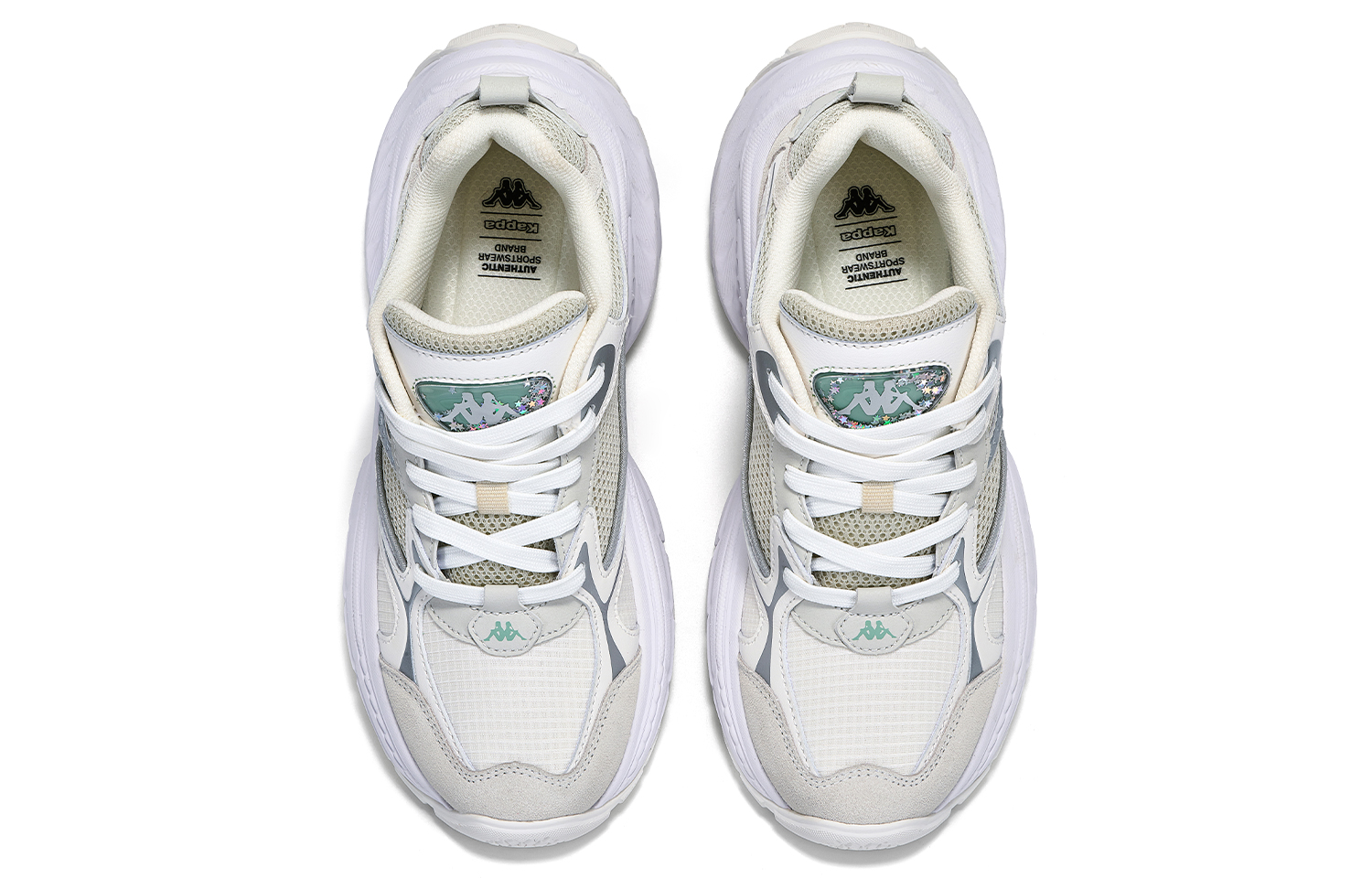 Kappa Slip Resistant Abrasion Resistant Slip Resistant Abrasion Resistant Low top Running Shoes Women’s Classic White