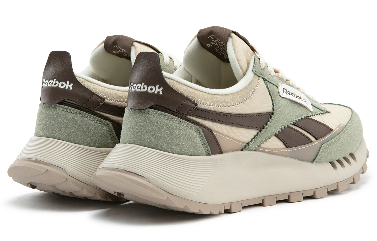 Reebok CL LEGACY W+ Low top Running Shoes Unisex Beige Green