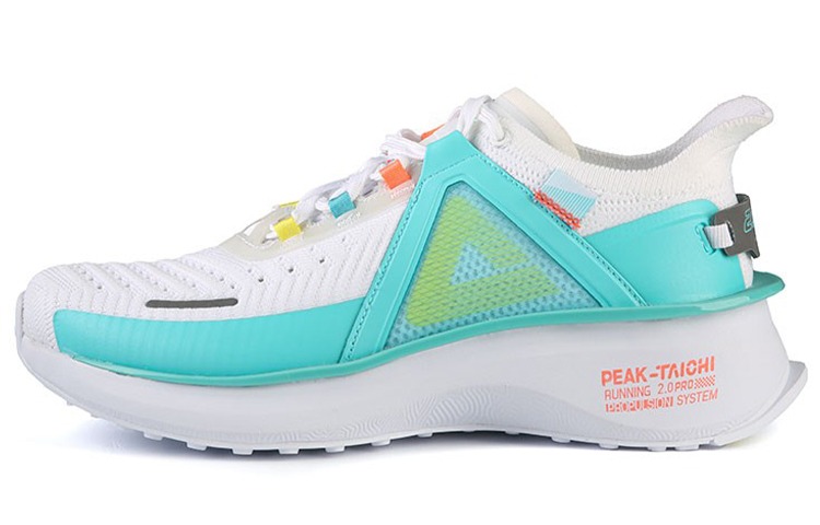PEAK Tai Chi 2.0 Pro Cushioning Slip Resistant Low top Running Shoes Women’s White Blue