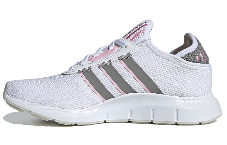 Женские кроссовки adidas adidas originals Swift Run X (бело-серо-розовые)