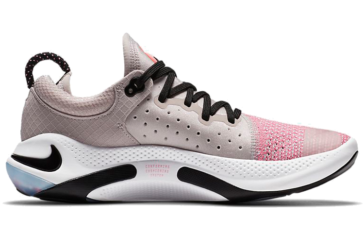 Женские кроссовки Nike Joyride Run 1 (черно-розово-коричневые) — Чёрныйрозовыйкоричневый — фото 2