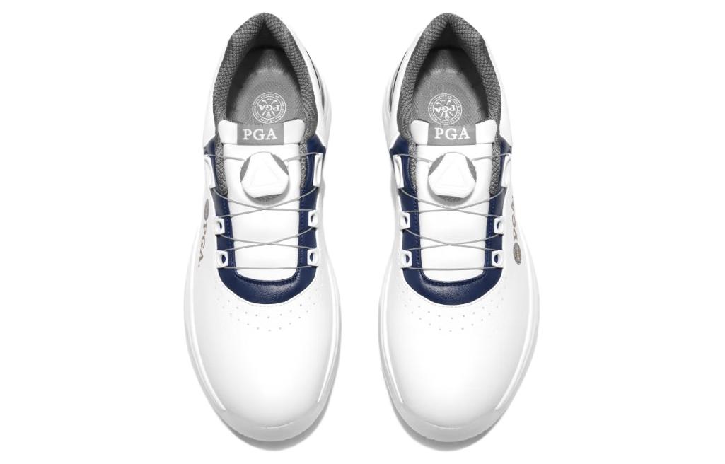 PGA Slip Resistant Abrasion Resistant Low top Golf Shoes Men’s White Black Blue