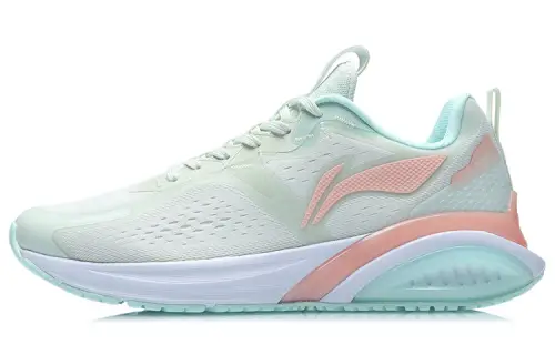 Li Ning Lightweight Low top Running Shoes Women's Light Emerald Green