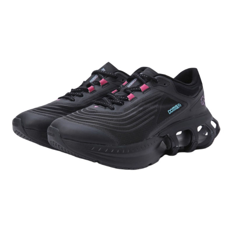 DESCENTE Cushioning Slip Resistant Cushioning Slip Resistant Low top Running Shoes Unisex Black