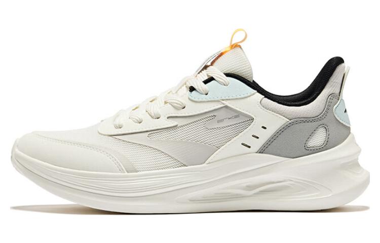 Erke Leap 2.0 Breathable And Resilient Low top Running Shoes Men’s Microcrystal White Recycling Gray
