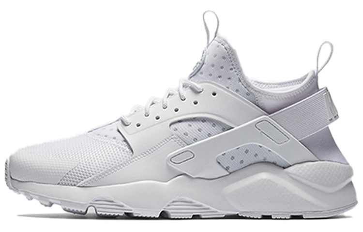 Nike Air Huarache Run OG model Ultra Wallace retro sports non-slip lightweight low-top casual running shoes for men and women, white