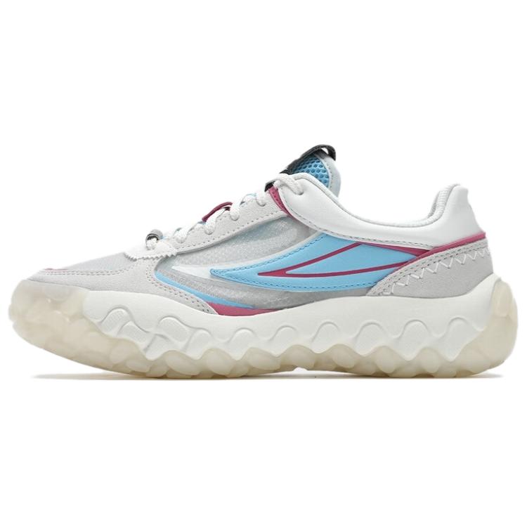 FILA Gara Low top Casual City Commuting Running Shoes Women's White Pink