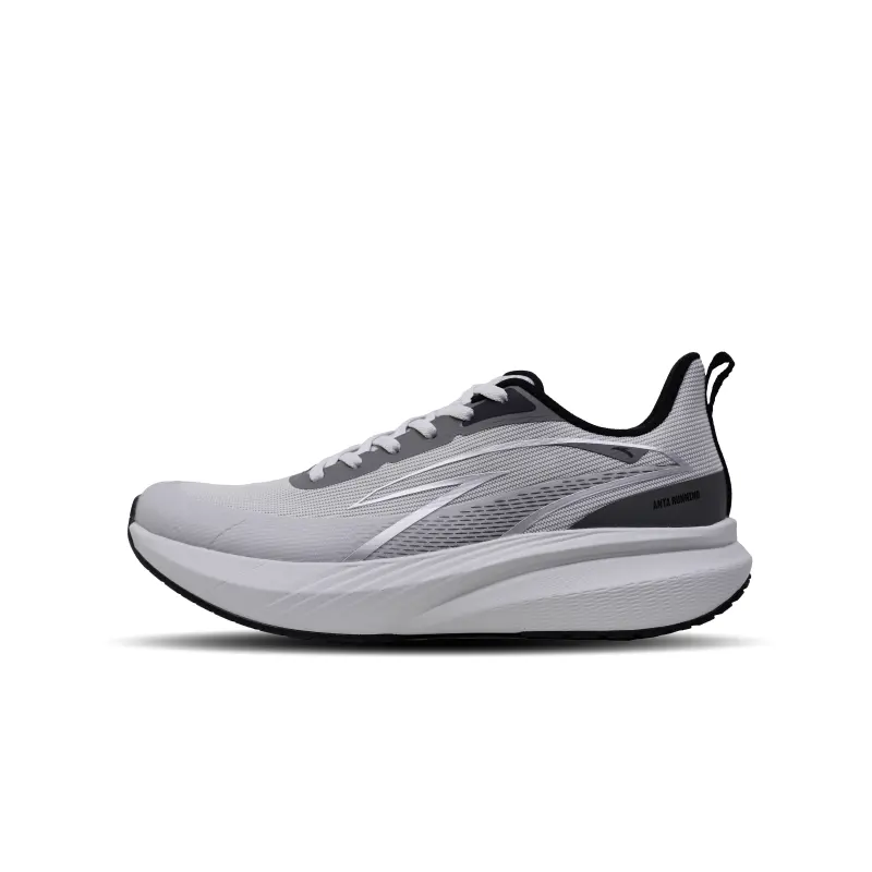 Anta Cloud Trace PRO Fabric Cushioning, Wear Resistant Low top Casual Running Shoes Men's Cumulus Gray