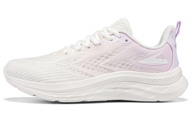 361° Soft Sole Breathable Lightweight Breathable And Lightweight Low top Running Shoes Women's White Purple