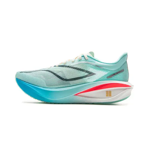 Li Ning Feidian 5 Challenger Running Shoes Women's Low Top Island Blue