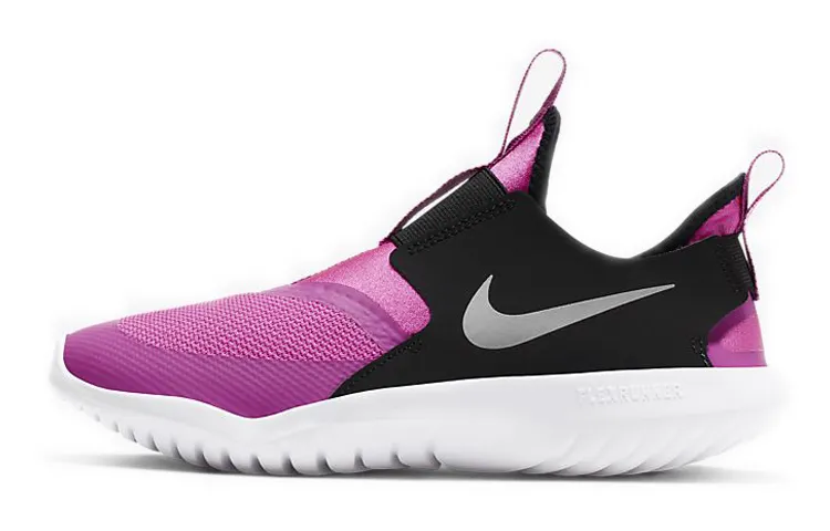 Nike Flex Runner 'Black Purple' Gs