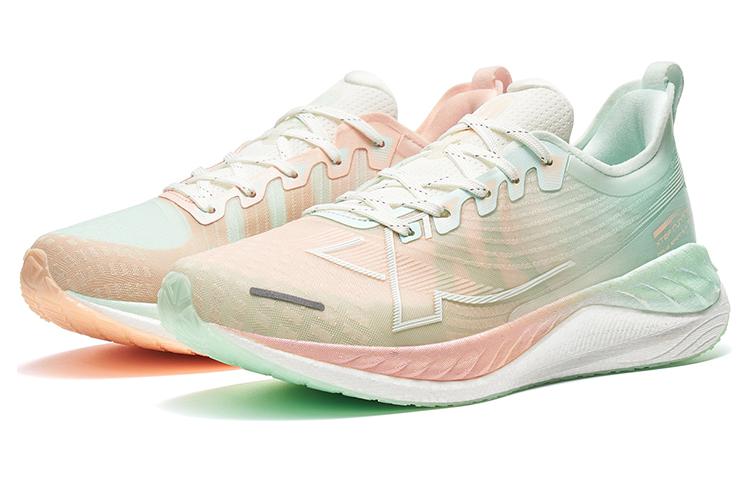 XTEP 2000km 1.0 Running Shoes Women’s Low Top Pink Green