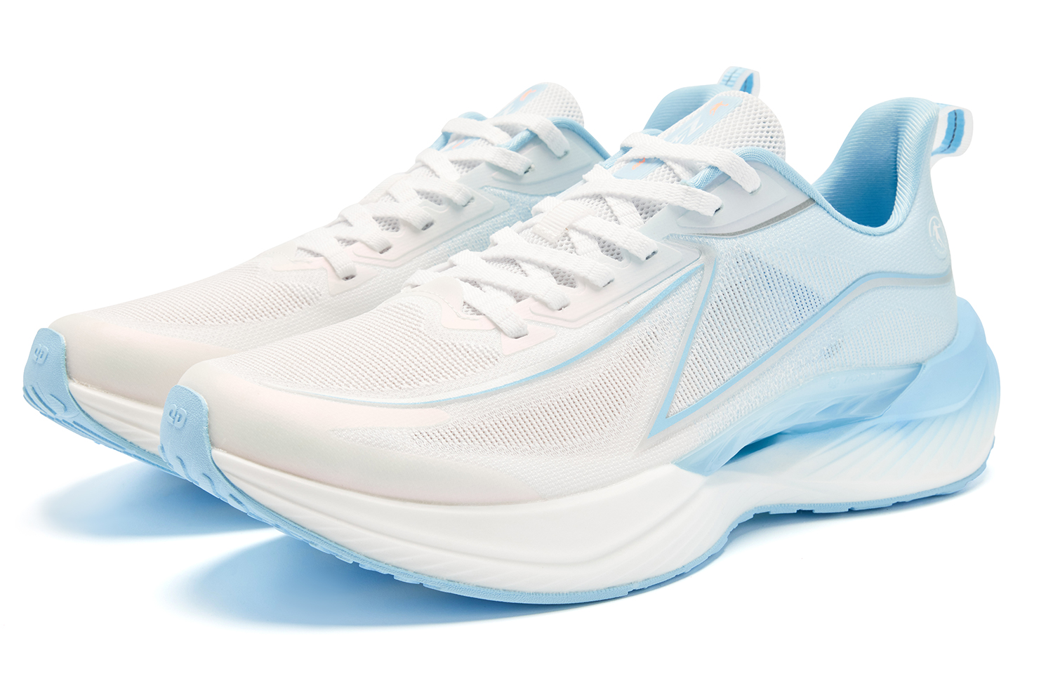 QIAODAN Flying Shadow TEAM3.0 Low top Q KUNGFU PRO HP Rebound Technology Casual Training Running Shoes Men’s White Blue