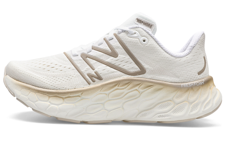 Fresh Foam X More Wmns New Balance v4 'White Gold Metallic' Women's