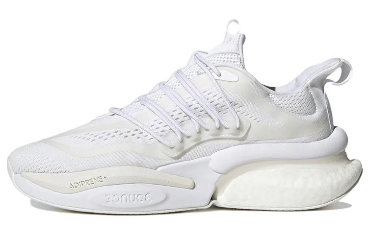 Adidas Alphaboost V1 Cloud White Core White Chalk White