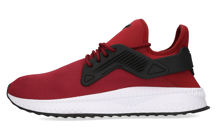 PUMA Tsugi Cage Fashion Low top Casual Shoes Men's Red Black